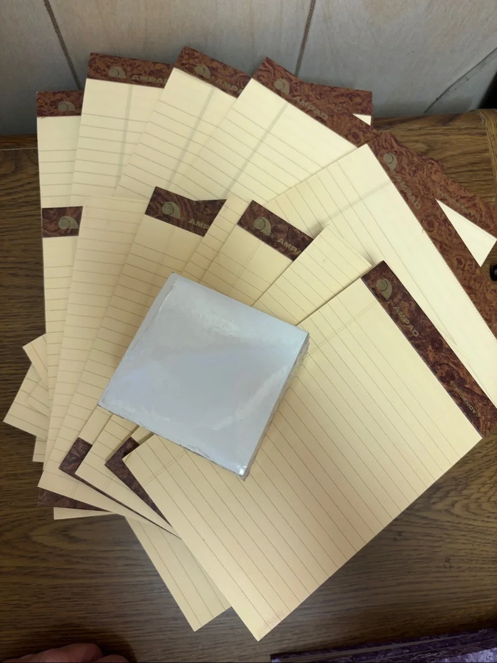 13 pads Yellow Legal Pad & Junior Legal Pad Set – 13 Pads + FREE Paper Cube